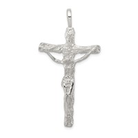 Sterling Silver Crucifix Pendant view 1