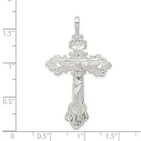 Sterling Silver Crucifix Pendant view 3