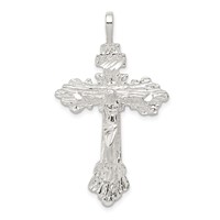Sterling Silver Crucifix Pendant view 1