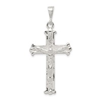 Sterling Silver Crucifix Pendant view 1
