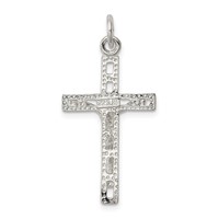 Sterling Silver Crucifix Pendant view 4