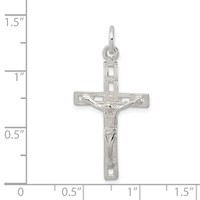 Sterling Silver Crucifix Pendant view 3