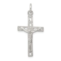 Sterling Silver Crucifix Pendant view 1