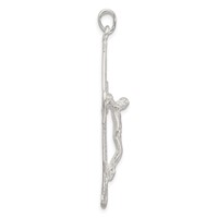 Sterling Silver Crucifix Pendant view 2