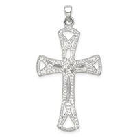 Sterling Silver Crucifix Pendant view 4