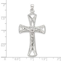 Sterling Silver Crucifix Pendant view 3