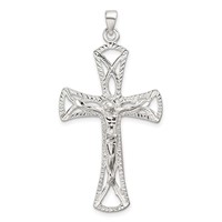Sterling Silver Crucifix Pendant view 1