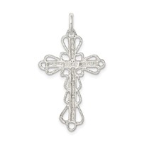 Sterling Silver Crucifix Pendant view 4
