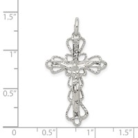 Sterling Silver Crucifix Pendant view 3