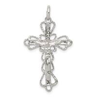 Sterling Silver Crucifix Pendant view 1