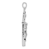 Sterling Silver Inri Crucifix Pendant view 2