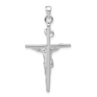 Sterling Silver Inri Crucifix Pendant view 4
