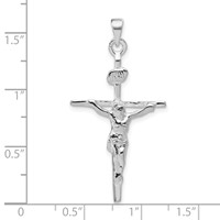Sterling Silver Inri Crucifix Pendant view 3