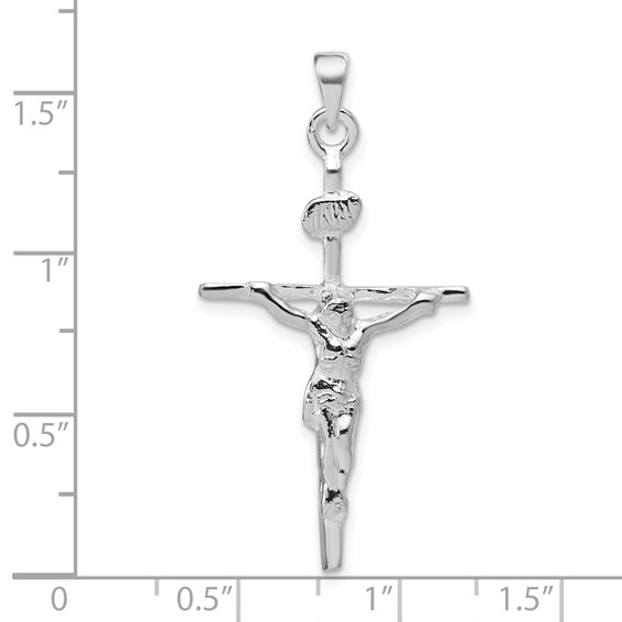 Sterling Silver INRI Crucifix Pendant