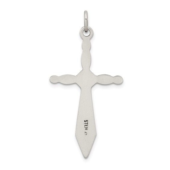 Sterling Silver Sword Cross Pendant