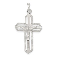 Sterling Silver Crucifix Pendant view 1