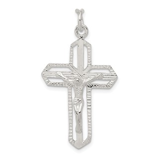 Sterling Silver Crucifix Pendant