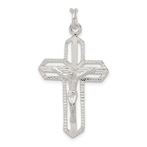Sterling Silver Crucifix Pendant
