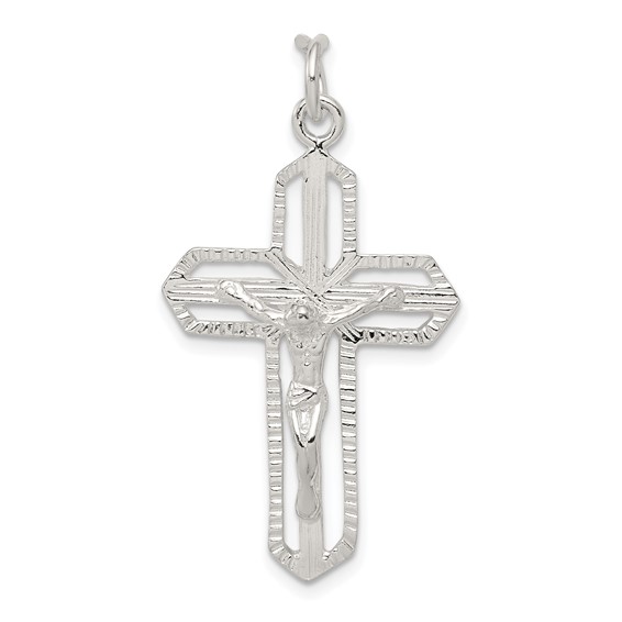 Sterling Silver Crucifix Pendant