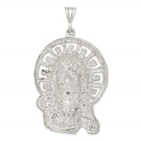 Sterling Silver Ecce Homo Pendant view 4