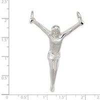 Sterling Silver Corpus (Crucified Christ) Pendant view 3