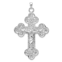 Sterling Silver Crucifix Pendant view 1