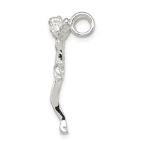 Sterling Silver Corpus (Crucified Christ) Pendant view 2