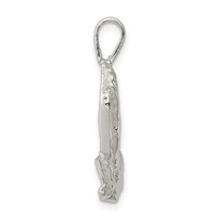 Sterling Silver Praying Hands Charm view 2