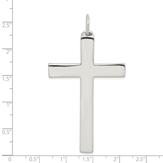 Sterling Silver Latin Cross Charm