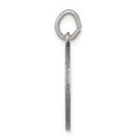 Sterling Silver Antiqued Holy Trinity Medal view 2