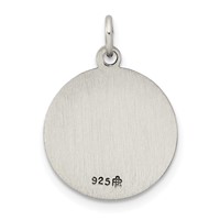 Sterling Silver Antiqued Divino Nino Medal (Divine Infant Jesus) view 4