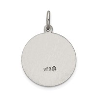 Sterling Silver Antiqued Divino Nino Medal (Divine Infant Jesus) view 4