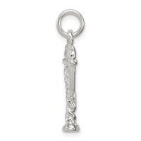 Sterling Silver Menorah Charm view 2