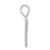 Sterling Silver Chai Pendant view 2
