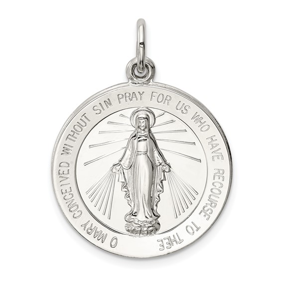 Sterling Silver Miraculous Medal