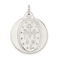 Sterling Silver Miraculous Medal view 4