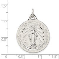 Sterling Silver Miraculous Medal view 3