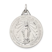 Sterling Silver Miraculous Medal view 1