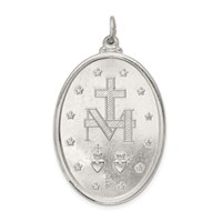 Sterling Silver Miraculous Medal view 4
