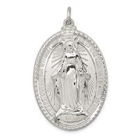 Sterling Silver Miraculous Medal view 1