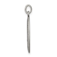 Sterling Silver Antiqued Our Lady of Mt.Carmel Medal view 2