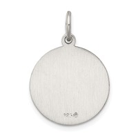 Sterling Silver Antiqued Our Lady of Fatima Medal view 4