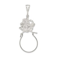 Sterling Silver #1 Mom Charm Holder view 4