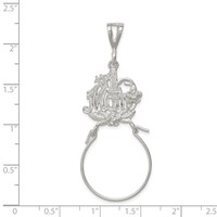 Sterling Silver #1 Mom Charm Holder view 3