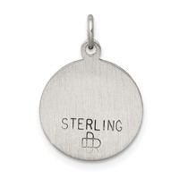 Sterling Silver Antiqued Our Lady of Sorrows Medal view 4
