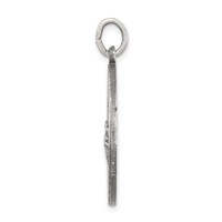 Sterling Silver Antiqued De La Providencia Medal view 2