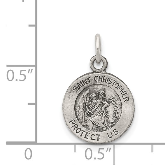Sterling Silver St. Christopher Pendants