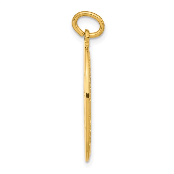 Sterling Silver 24k Gold-plated  Saint Christopher Soccer Medal