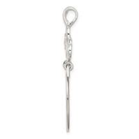 Sterling Silver Heart Charm Holder view 2