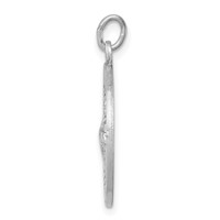 Sterling Silver Rhodium-plated Saint Jude Thaddeus Medal view 2